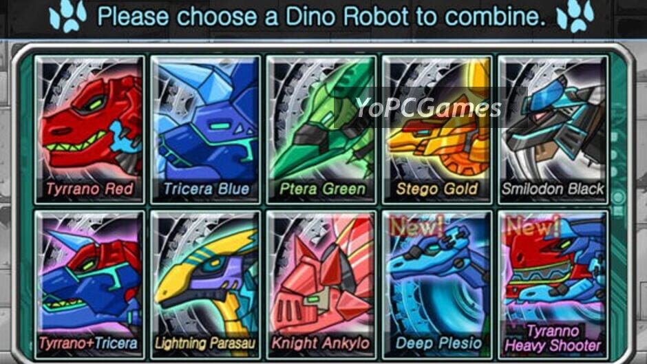 combine! dino robot - dino corps screenshot 3