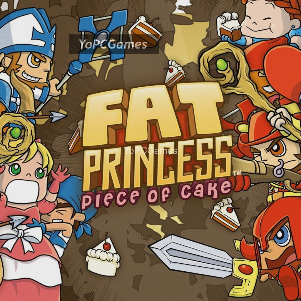 fat princess: piece of cake poster