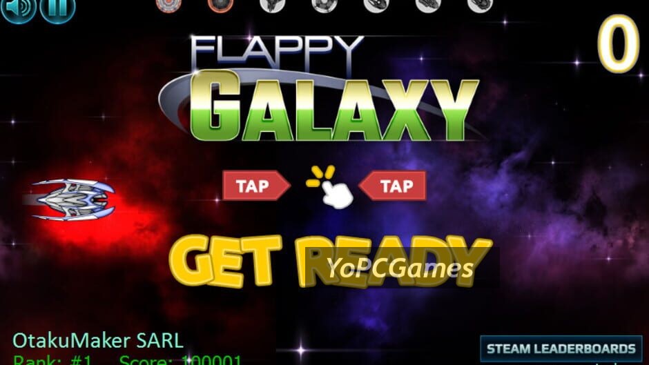 flappy galaxy screenshot 2