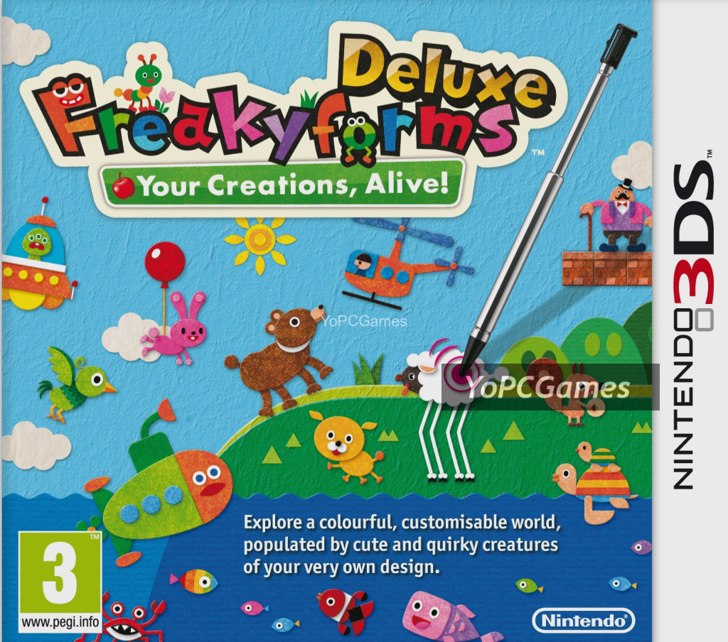 freakyforms deluxe: your creations, alive! poster