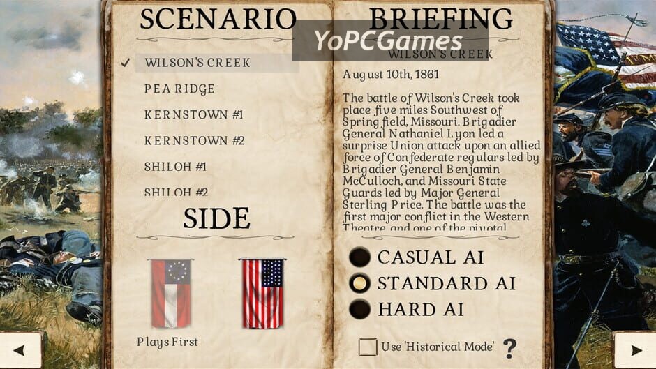 great battles of the american civil war screenshot 2