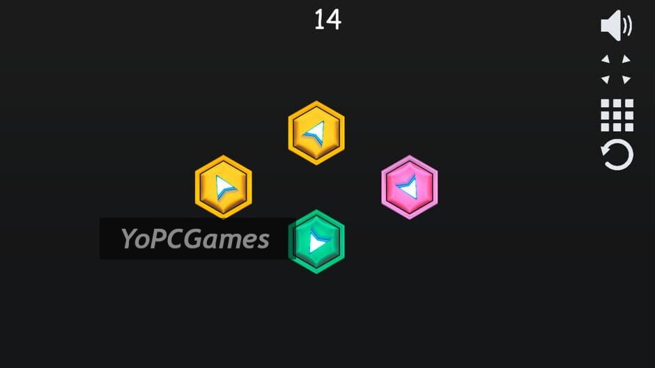 hexagon puzzle screenshot 1