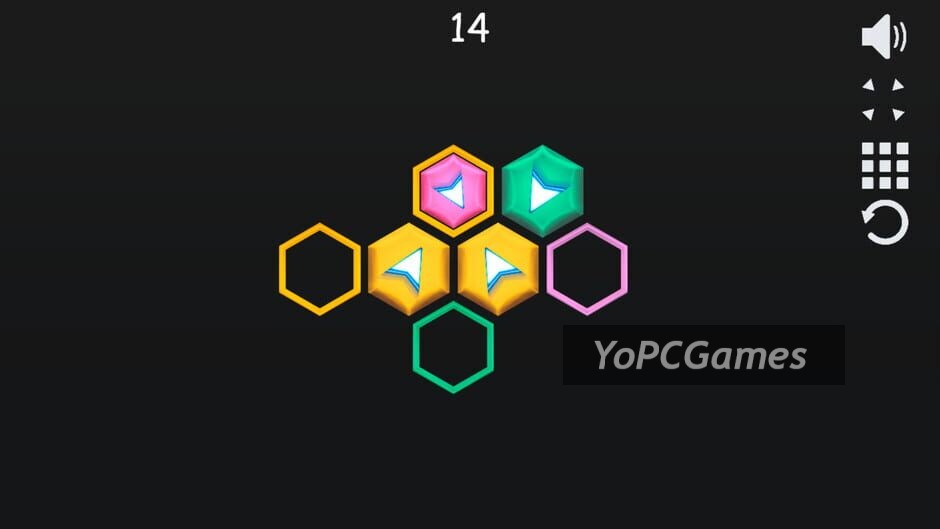 hexagon puzzle screenshot 2