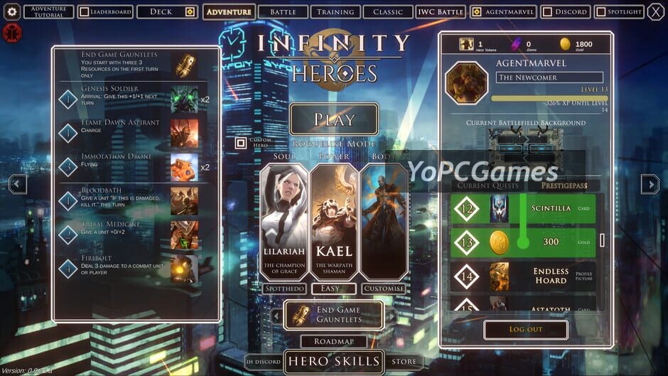 infinity heroes screenshot 4