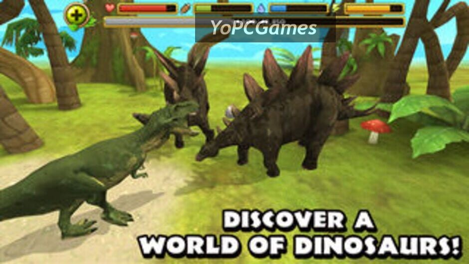 jurassic life: tyrannosaurus rex dinosaur simulator screenshot 2