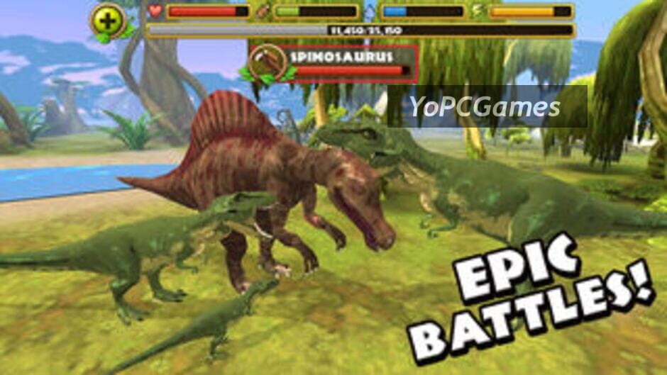 jurassic life: tyrannosaurus rex dinosaur simulator screenshot 3