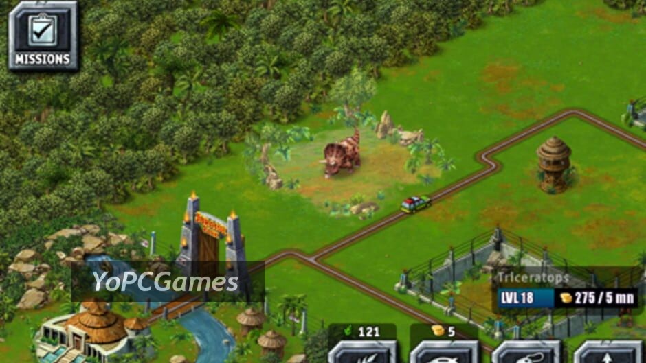 jurassic park: builder screenshot 1