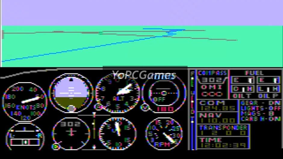 microsoft flight simulator 1.0 screenshot 2