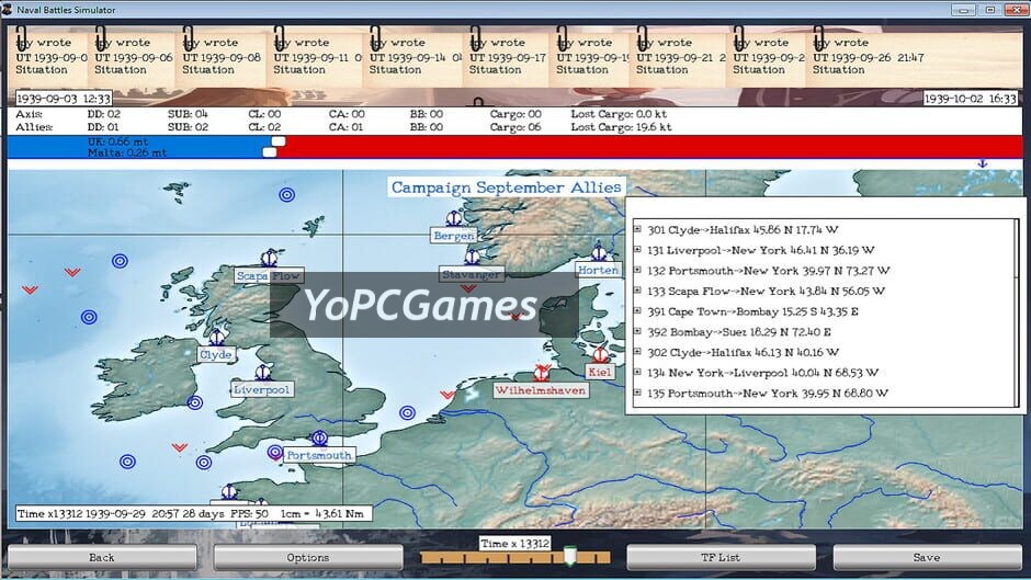 naval battles simulator screenshot 1