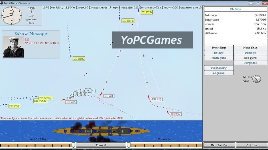 naval battles simulator screenshot 2
