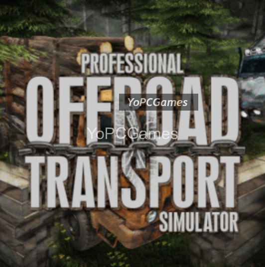 professional offroad transport simulator poster