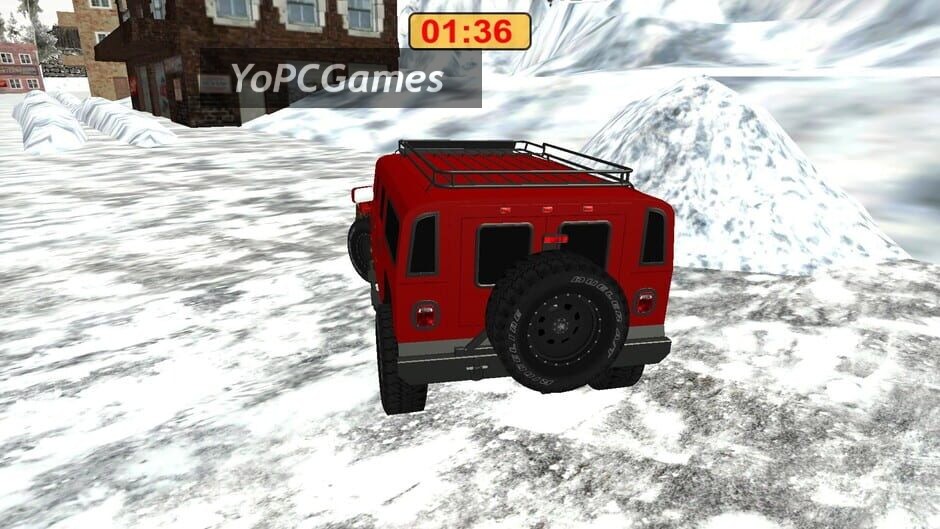 snow clearing driving simulator screenshot 3