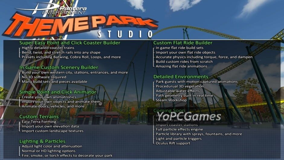theme park studio screenshot 1