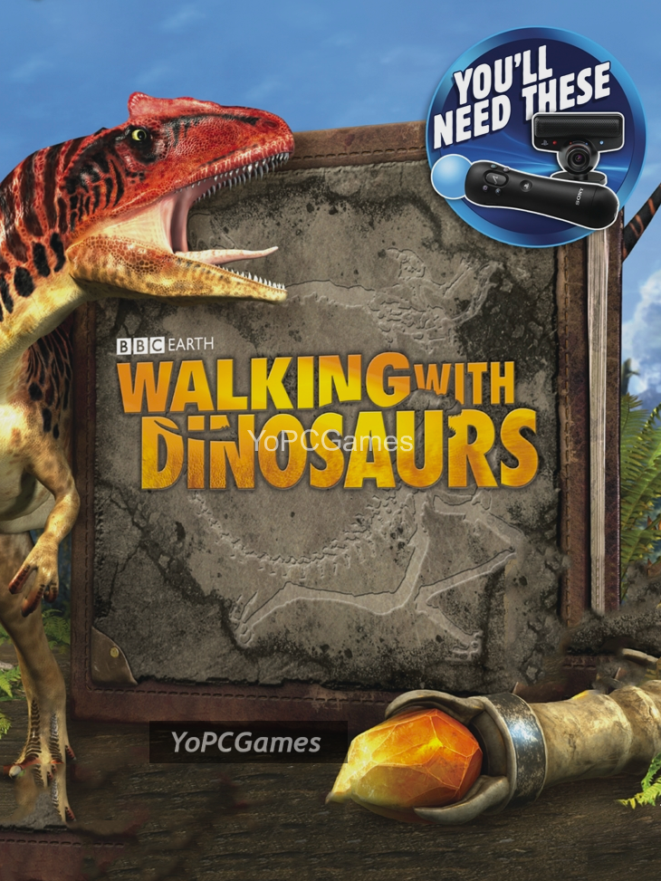 wonderbook: walking with dinosaurs poster