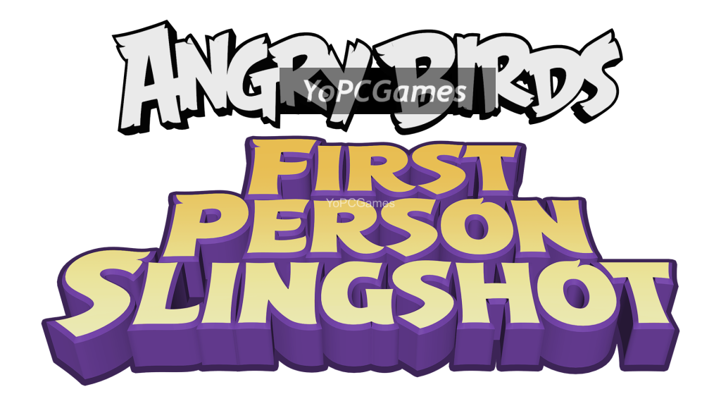 angry birds fps: first person slingshot poster