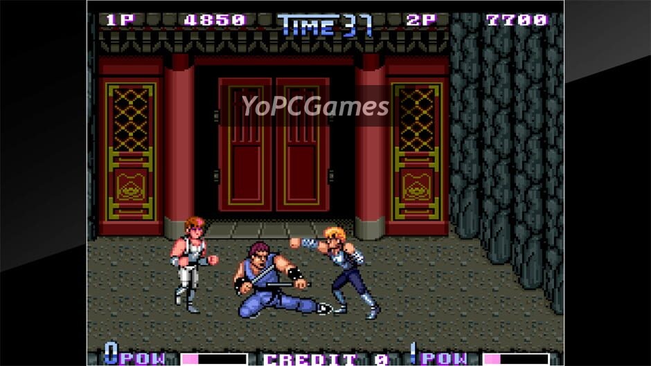 arcade archives: double dragon ii - the revenge screenshot 1