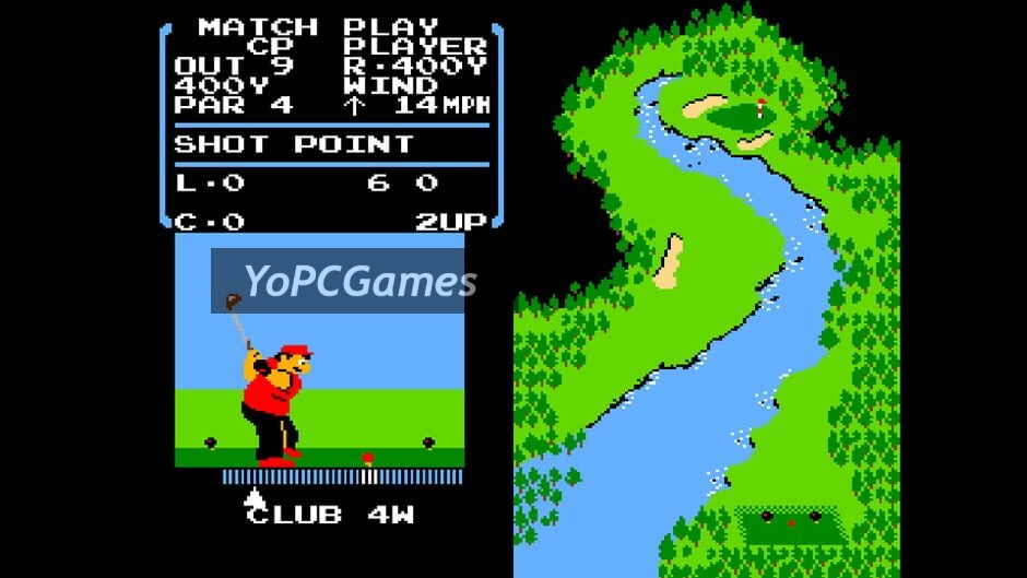 arcade archives: golf screenshot 3
