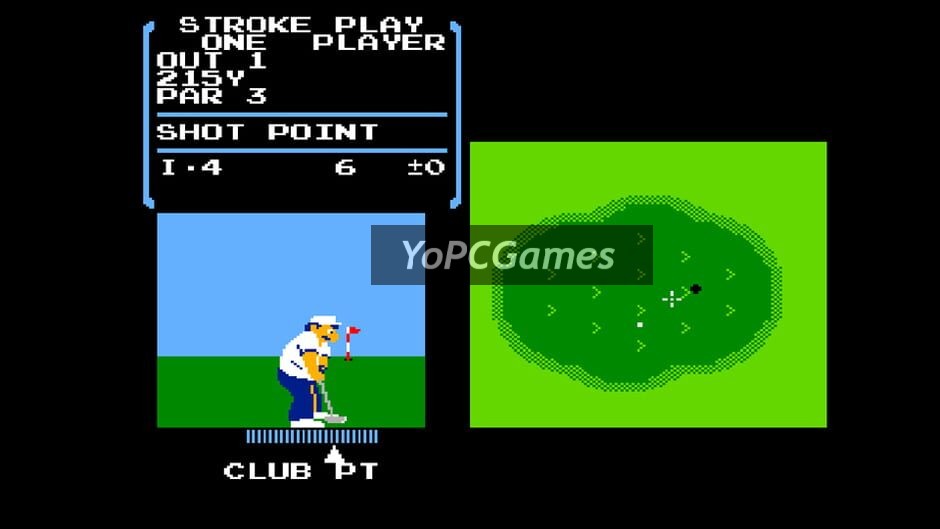 arcade archives: golf screenshot 4