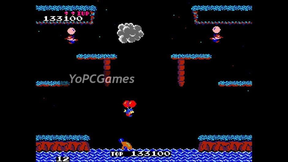 arcade archives: vs. balloon fight screenshot 1