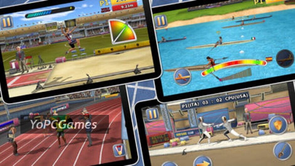 athletics 2: summer sports screenshot 2