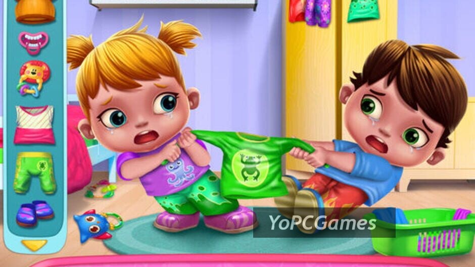 baby twins babysitter screenshot 4
