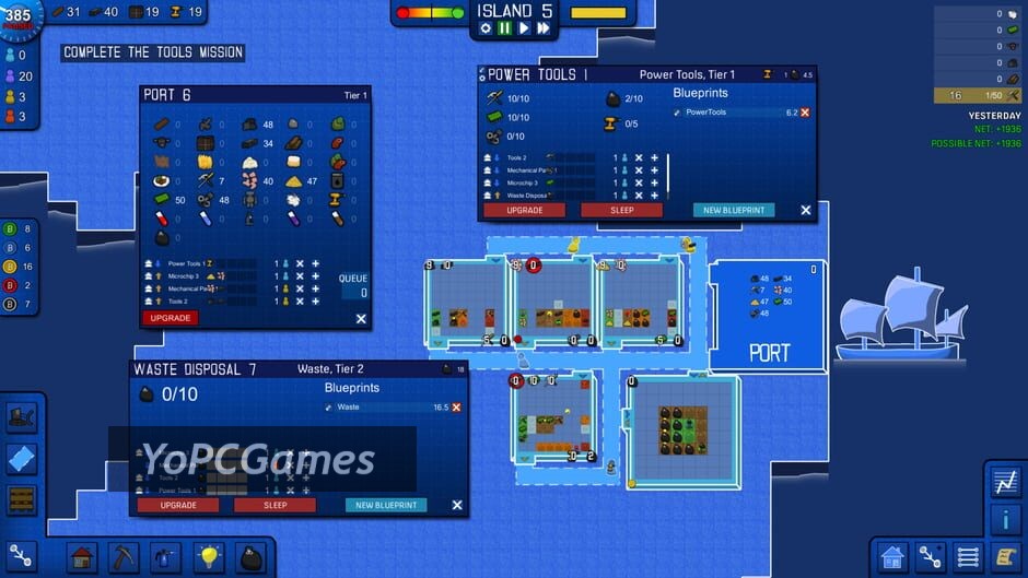 blueprint tycoon screenshot 1