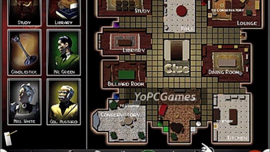 clue murder at boddy mansion screenshot 3