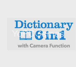 dictionary 6 in 1 with camera function pc game