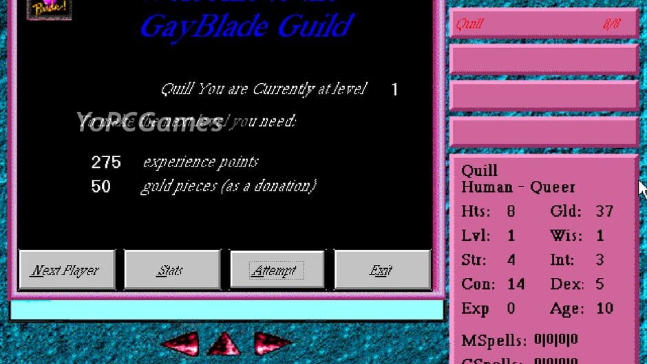 gayblade screenshot 2
