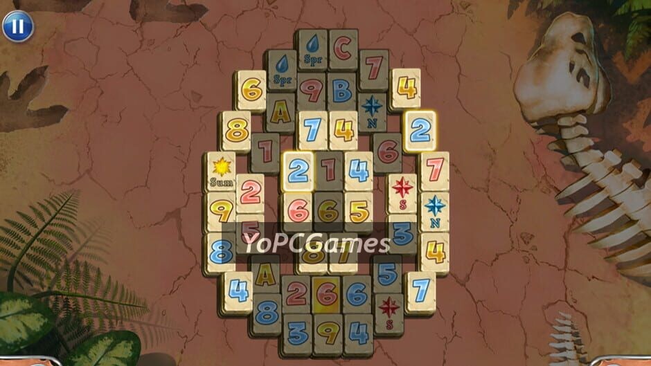 jurassic mahjong screenshot 3