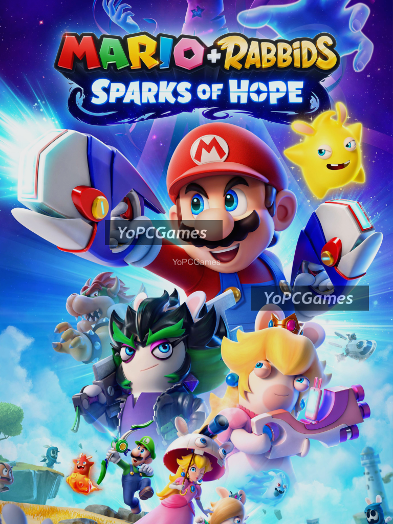 mario + rabbids sparks of hope poster