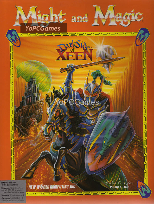 might and magic v: darkside of xeen cover