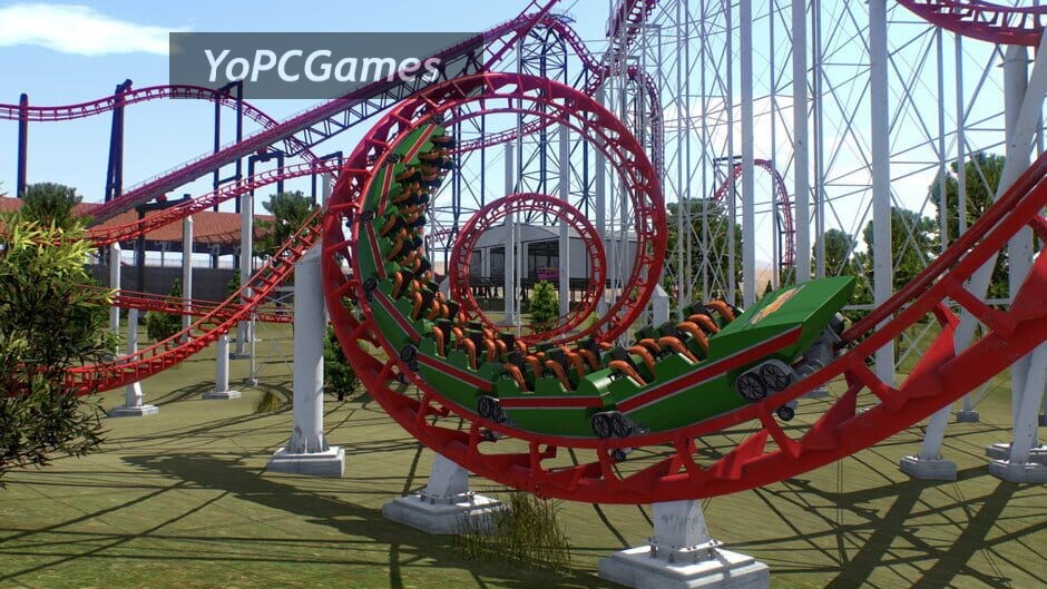 nolimits 2 roller coaster simulation screenshot 2
