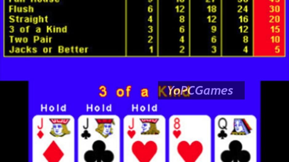 plain video poker screenshot 2