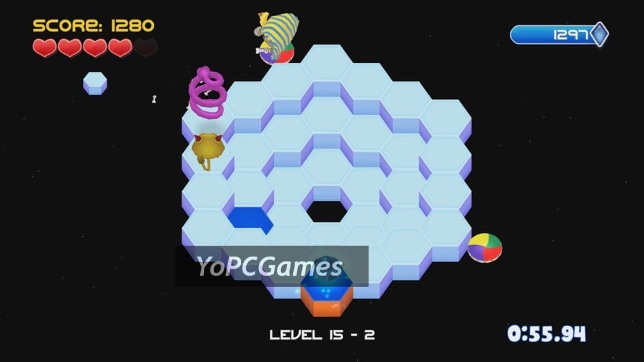 q*bert rebooted: the xbox one @!#?@! edition screenshot 4