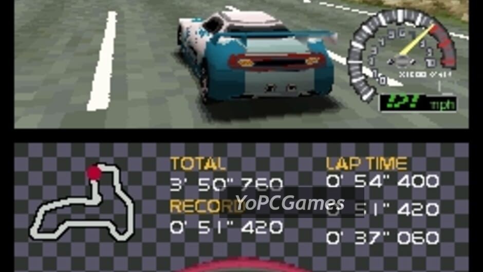 ridge racer ds screenshot 2