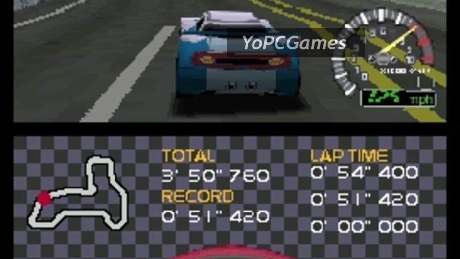 ridge racer ds screenshot 5