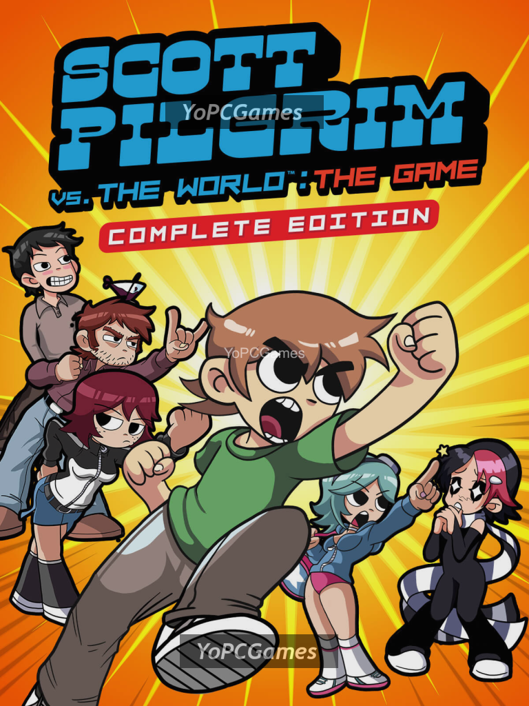 scott pilgrim vs. the world: the game - complete edition poster