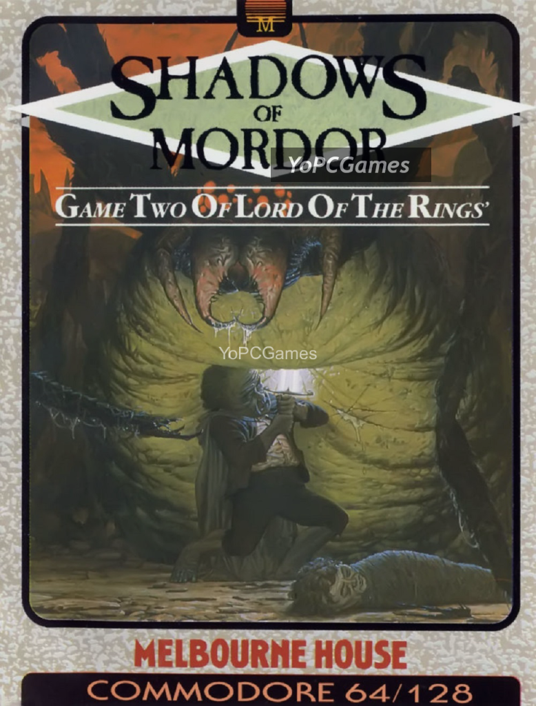 shadows of mordor: game two of lord of the rings cover