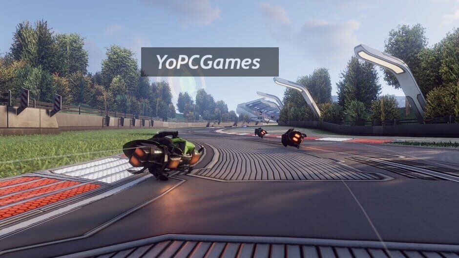v-racer hoverbike screenshot 1