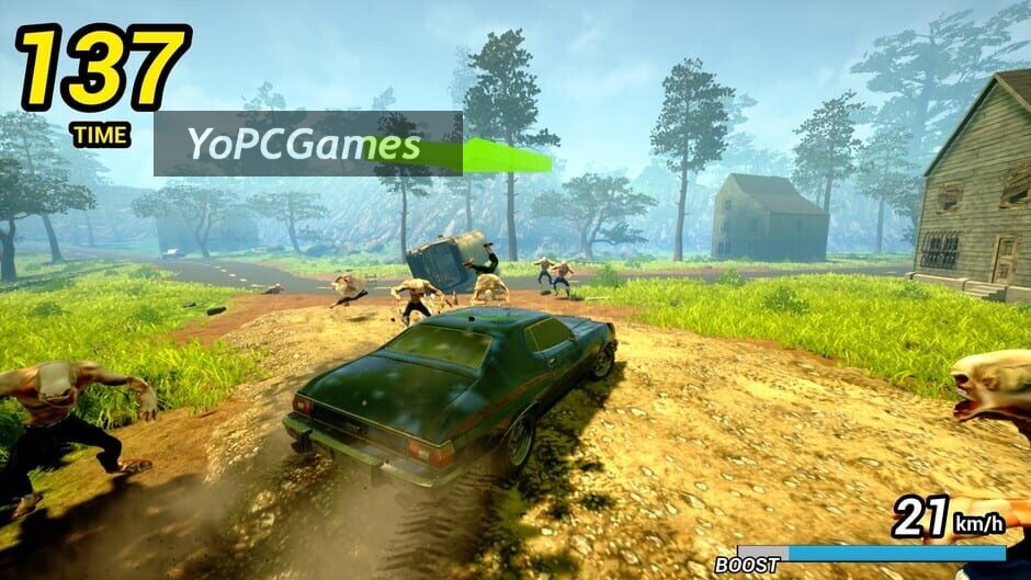 zombie road rider screenshot 2