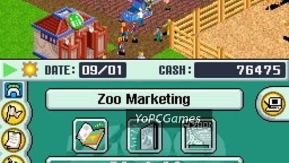 zoo tycoon ds screenshot 1