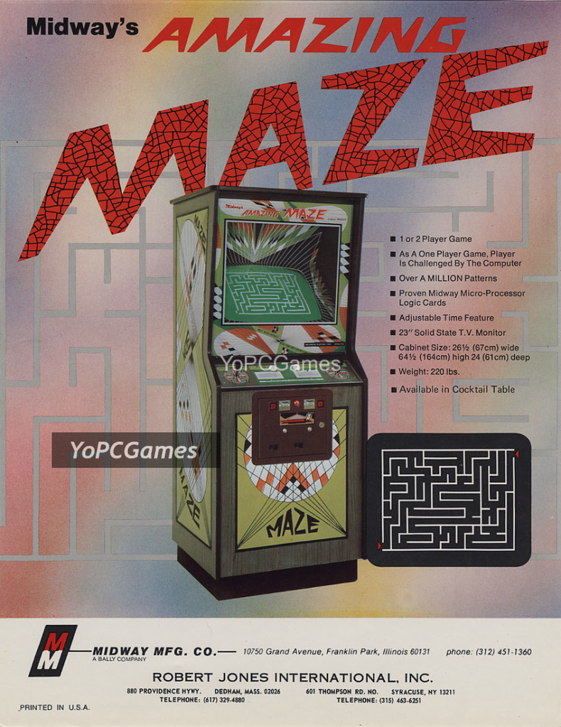 amazing maze game