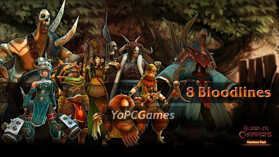 bloodline champions: huntress pack screenshot 1