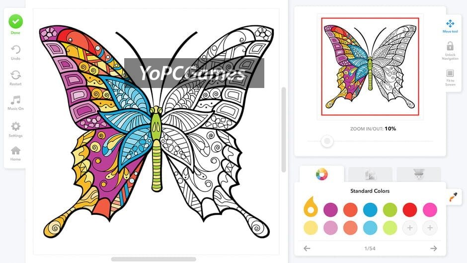 coloring book for adults screenshot 3