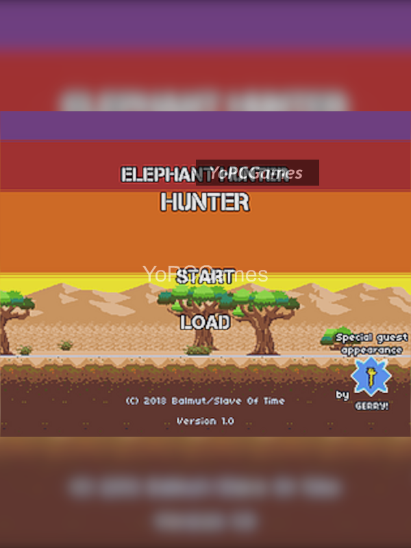 elephant hunter hunter poster