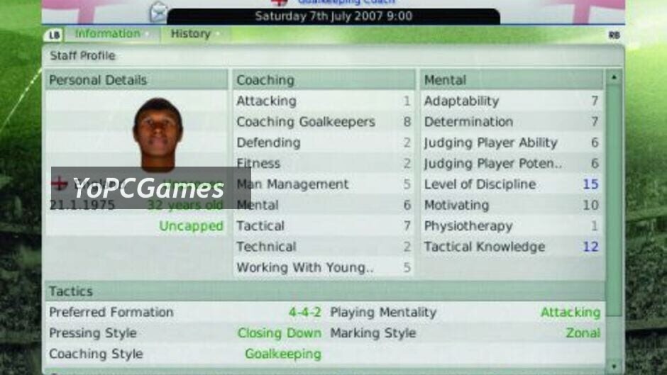 football manager 2008 screenshot 3