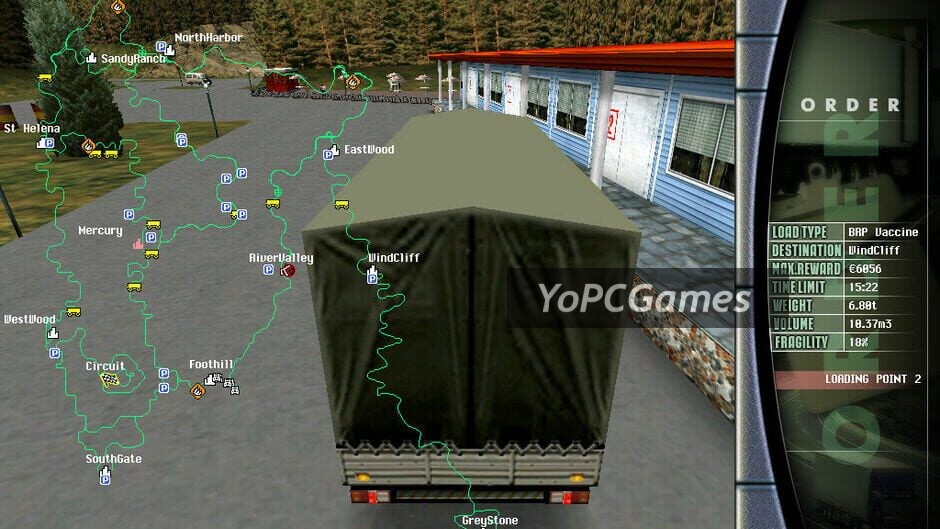 hard truck 2: king of the road screenshot 1