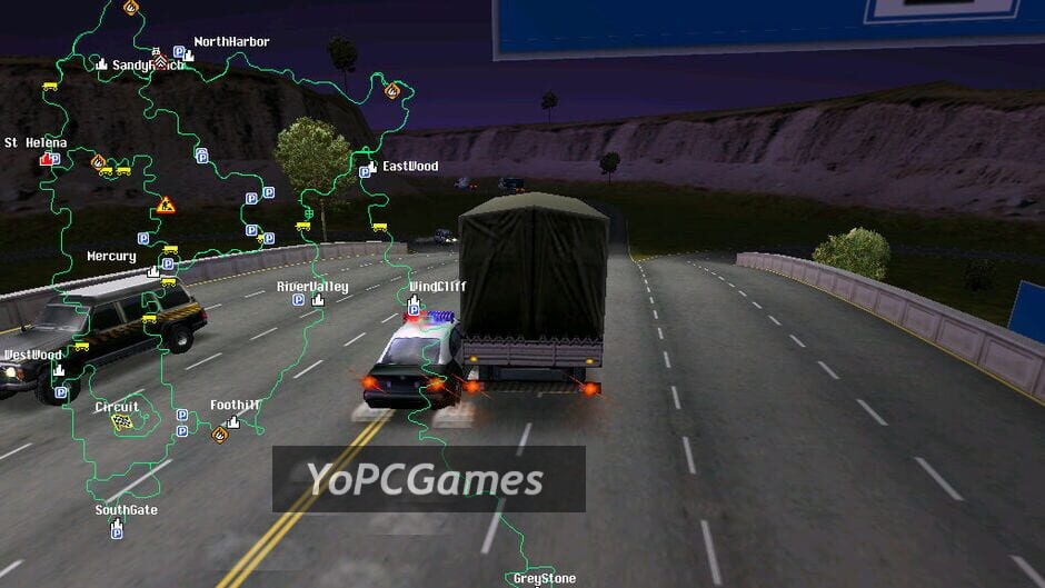 hard truck 2: king of the road screenshot 3