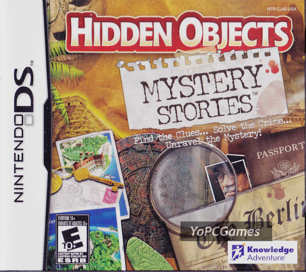 hidden objects: mystery stories game